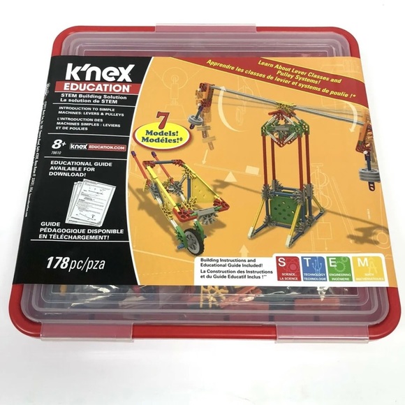 K’nex Toys Knex 786 Stem Education Machines Levers Pulleys Building